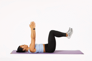 dead bug exercises for smaller waist