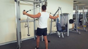 High-Cable Rear Lateral Raise