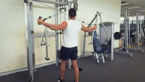 High-Cable Rear Lateral Raise